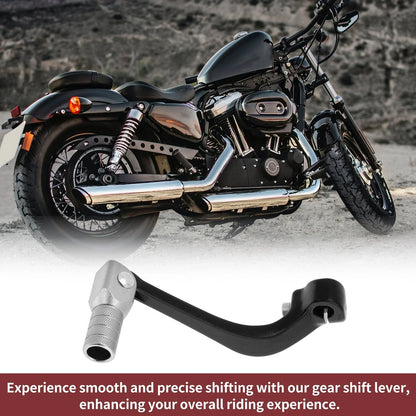 Folding Motorcycle Gear Shifter Lever for Honda CRF110F (2013-2018) Black Silver