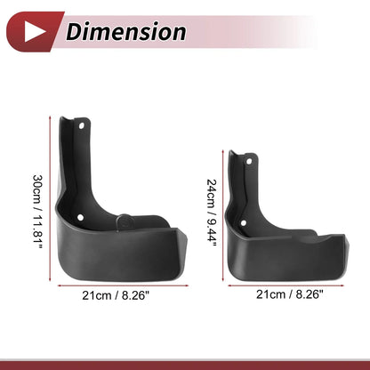 Mud Flaps Splash Guards Set for Hyundai Mufasa (2023)