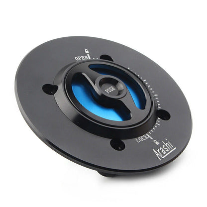 Blue Gas Fuel Cap Cover for Kawasaki Ninja 400 (2018-2021)