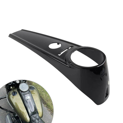 Fuel Console Gas Tank Cover for Harley Road King FLHR 2008-2023 Gloss Black