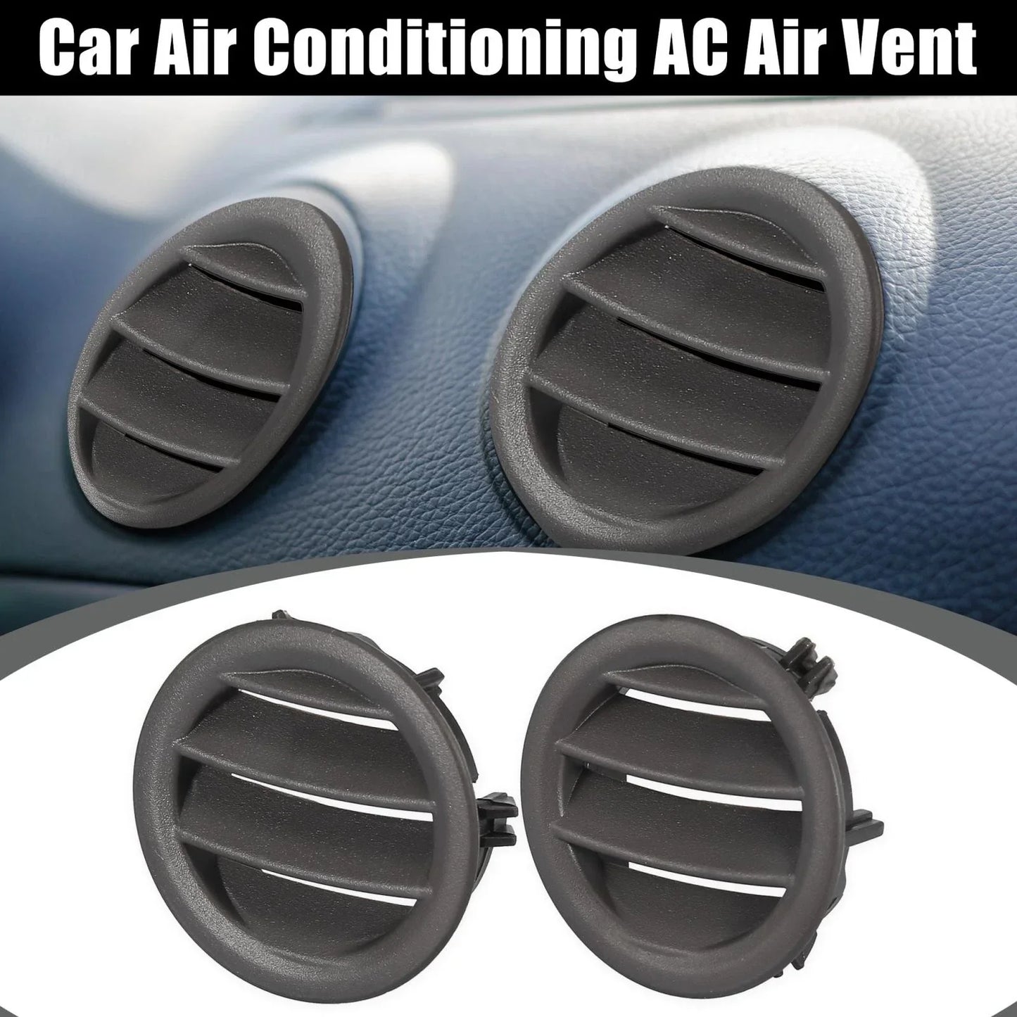 Front Left Right AC Air Vents for Mercedes-Benz C280 C200 C250 (2001-2007)
