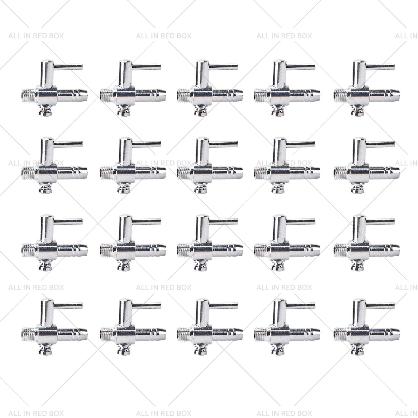 4mm Air Flow Distributor Valves for Aquarium Fish Tank Pond Pump Hose
