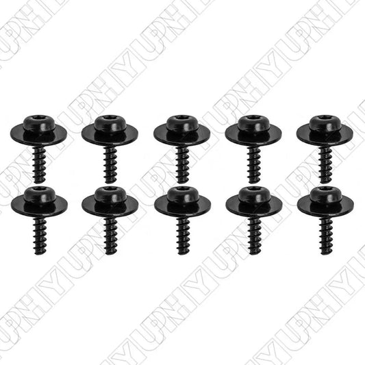 10 x Under Tray Splash Guard Torx Screws with Washers for Ford (All Years)