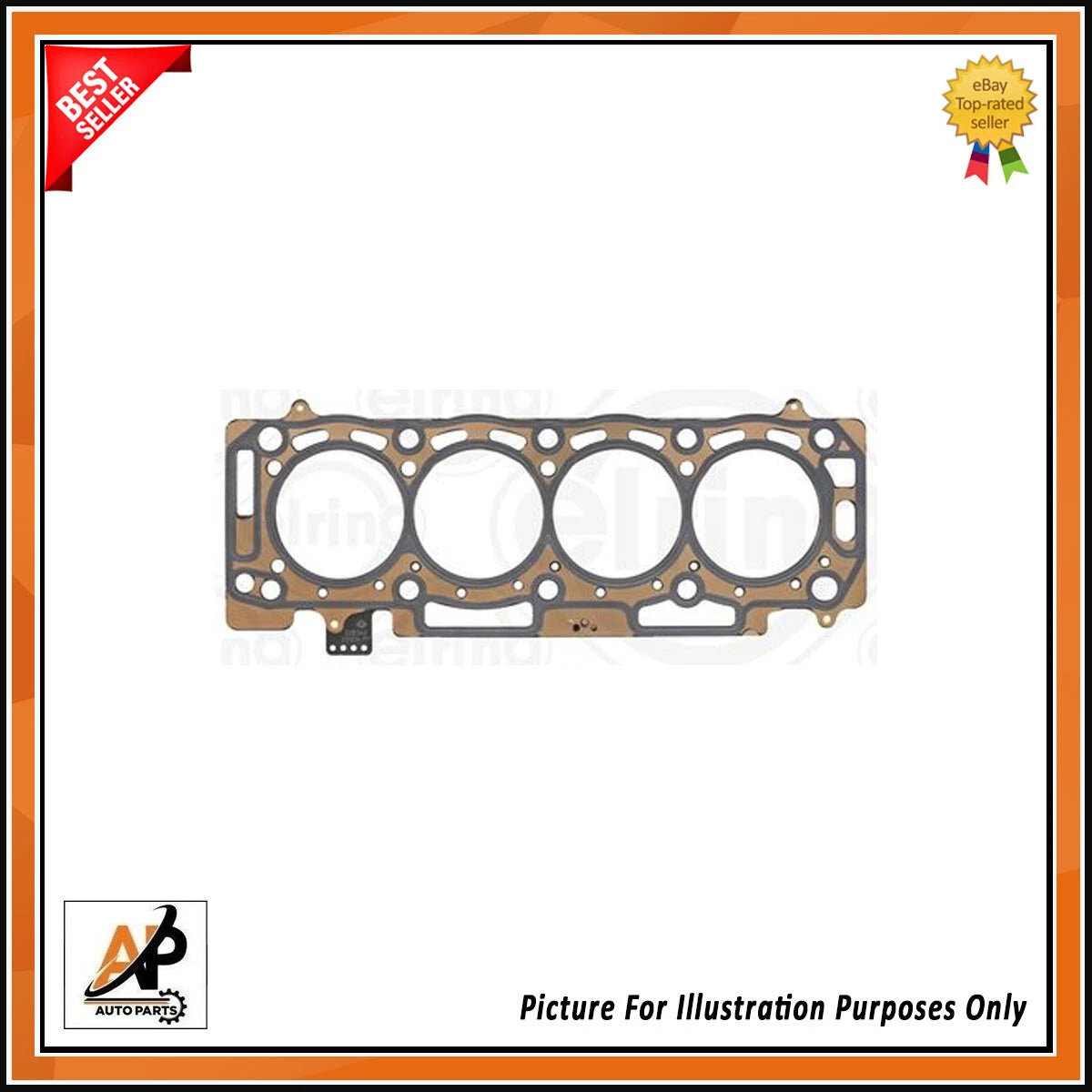 Head Gasket Replacement with 4 Holes for Citroen DW10 2.0 Diesel (1999–2010)