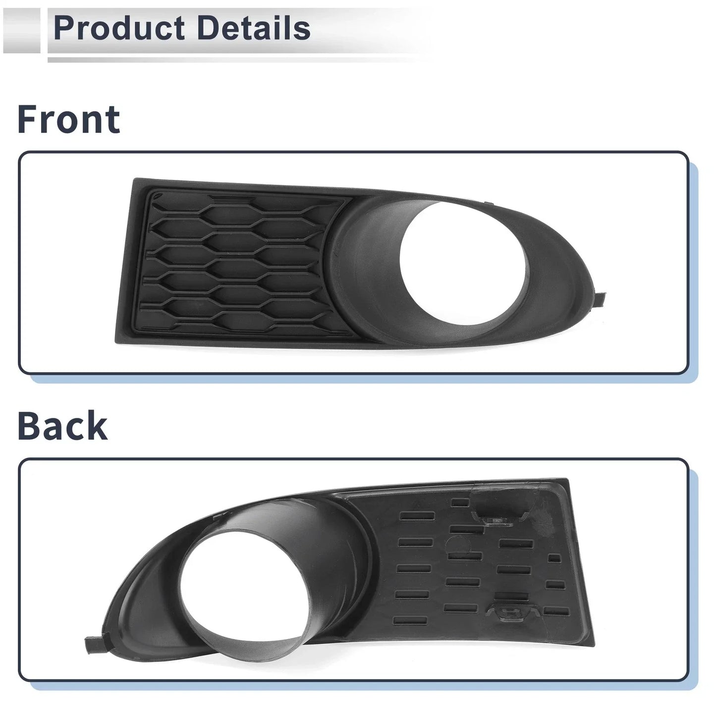 Front Left Fog Light Grill for Dodge Journey (2011-2020) - 1 x Piece