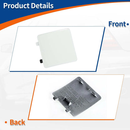 Front Bumper Tow Hook Cover for Mercedes-Benz (2010-2015) - White