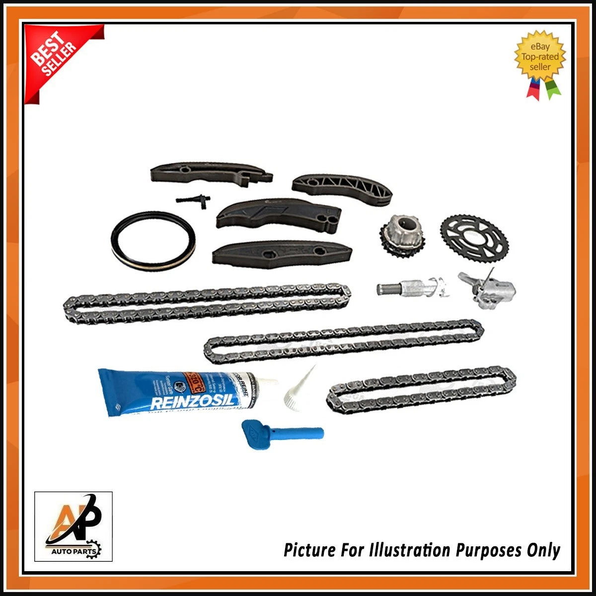 Diesel Timing Chain Kit for BMW 1 5 7 X1 X3 N47D20 (2007–2016)