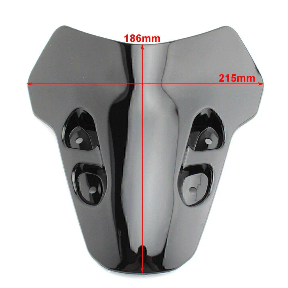 Grey ABS Windshield Deflector for Yamaha MT07 (2021-2022)