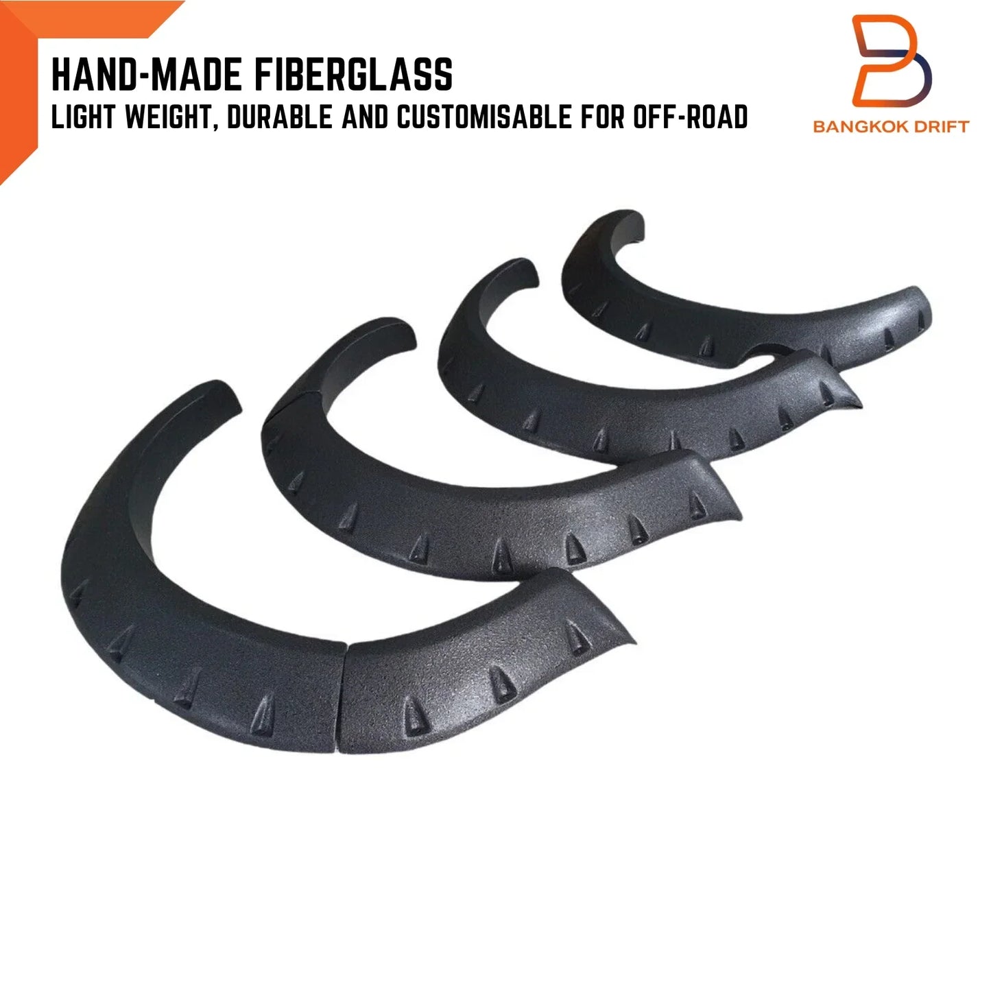 Off-Road Fender Flare Arch for Nissan Navara D40 Ute (2005-2014)