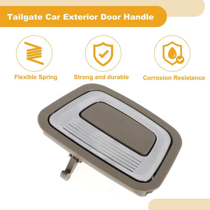 Exterior Door Handle for Mercedes-Benz X166 (Beige Silver Tone)