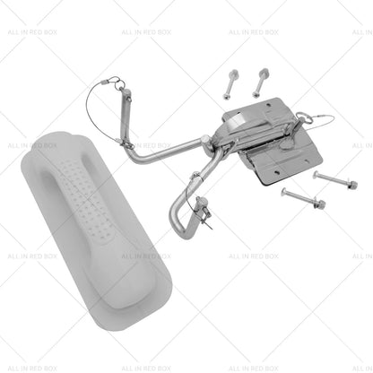 Stainless Steel Quick Davits Set for Boat - Insta-Lock ()