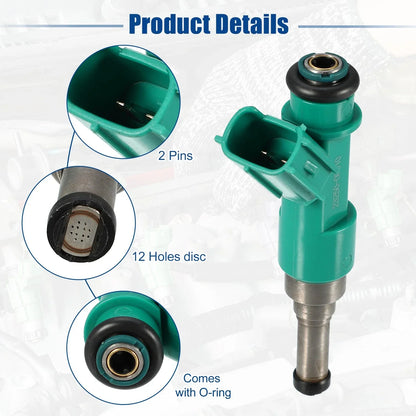 6 x Fuel Injector Nozzle for Toyota Camry 3.5L (2012-2017)