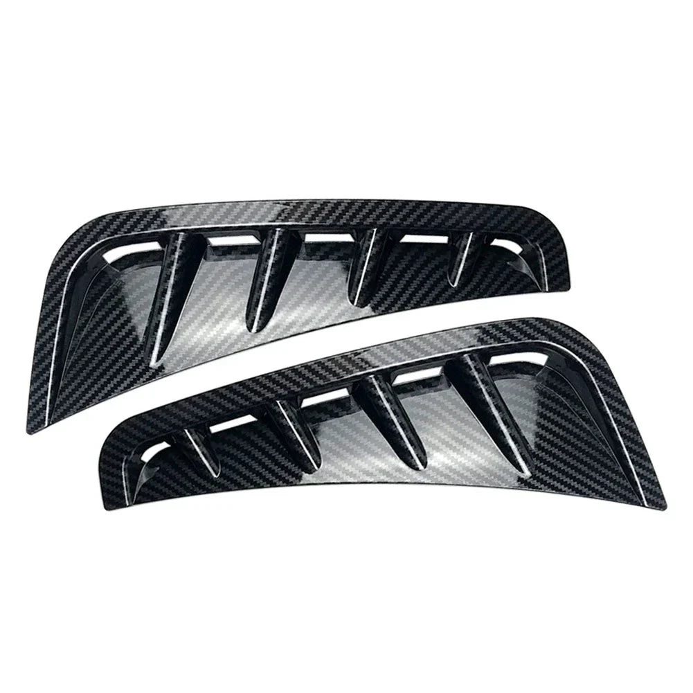 Carbon Front Bumper Spoiler Side Air Intake Cover for Benz C-Class (2019-2021)