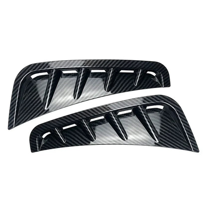 Carbon Front Bumper Spoiler Side Air Intake Cover for Benz C-Class (2019-2021)