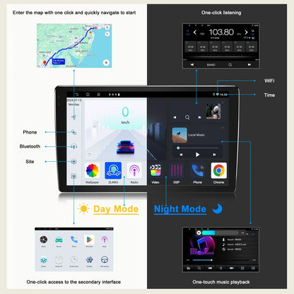 10" Apple CarPlay Android Auto Head Unit for Renault Trafic (2011-2014)