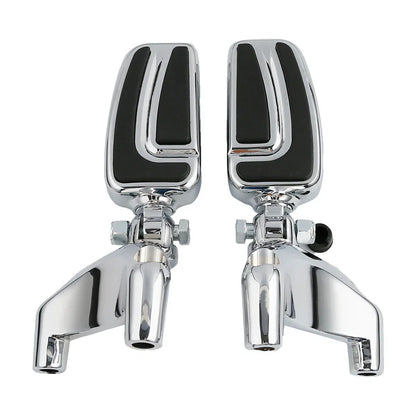 Chrome Rear Passenger Footpeg Pegs for Harley Sportster XL 883 1200 (2004-2013)