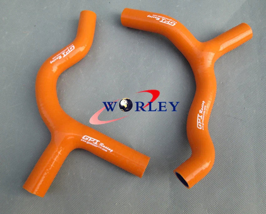 Blue Silicone Radiator Hose for KTM 85 SX (2013-2017) & Husqvarna TC85 (2014-2017)
