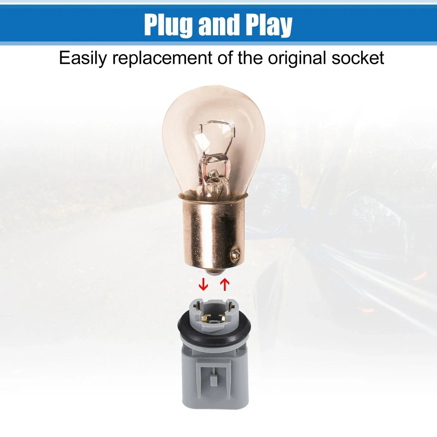 Marker Lamp Light Bulb Socket for Hyundai Elantra (2001-2006)