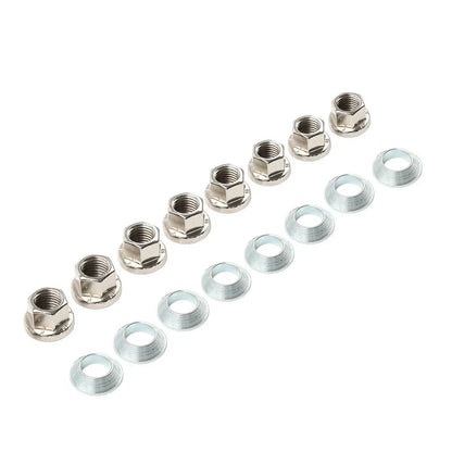 8 x Wheel Flange Lug Nut Kit M10-1.25 for Honda TRX450R ATV (2004-2009)