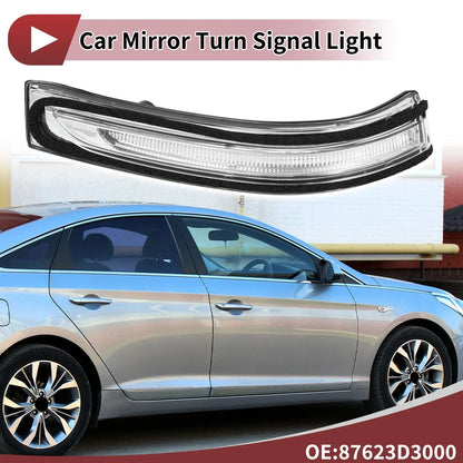Right Mirror Turn Signal Light for Hyundai Tucson (2016-2023) Black Clear