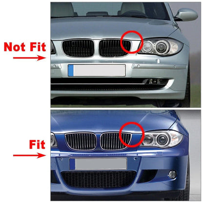 Honeycombe Front Bumper Mesh Grille for BMW E87 1-Series (2004-2007)