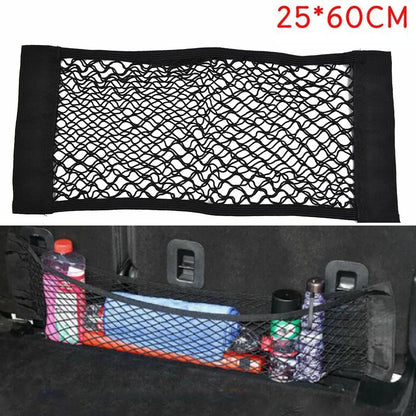 Large Trunk Bag Car Storage Net Mesh Organizer Pouch