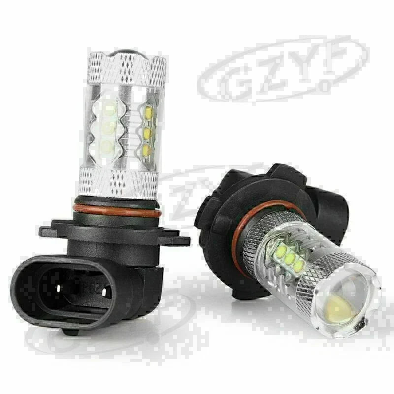 H10 High Power White LED Fog Lamp Headlight Bulbs for Car Styling (N/A)