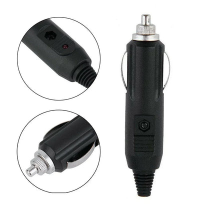 12V Compressor / Power-Plug-Connector Fused for Car/Van Vehicle Motor LED