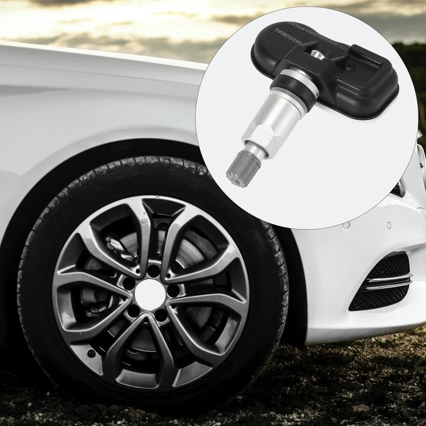 4 x 433MHz TPMS Sensors for Chrysler 200, Dodge Dart (2013-2017)