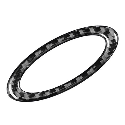 Carbon Fiber Steering Wheel Center Ring Cover for Ford Mondeo (2013-2019)