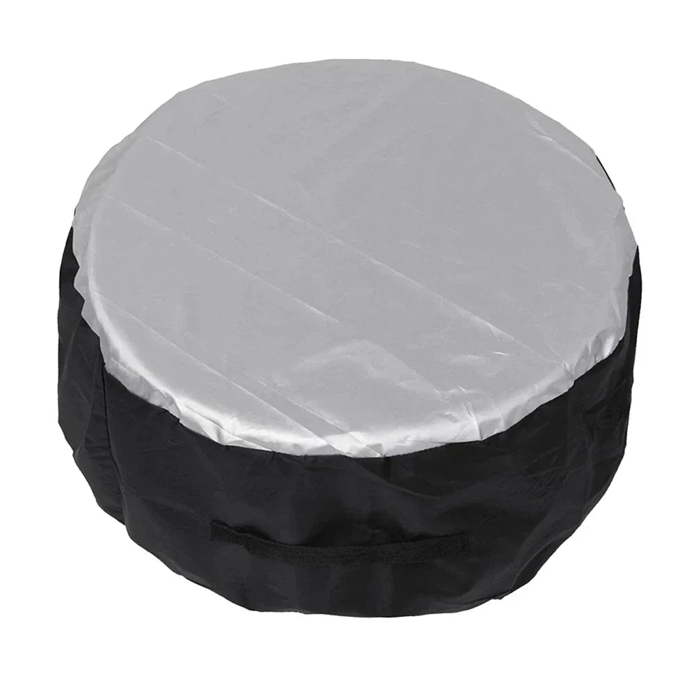 2 x Universal Car Tyre Spare Wheel Covers 65cm x 37cm for All Models