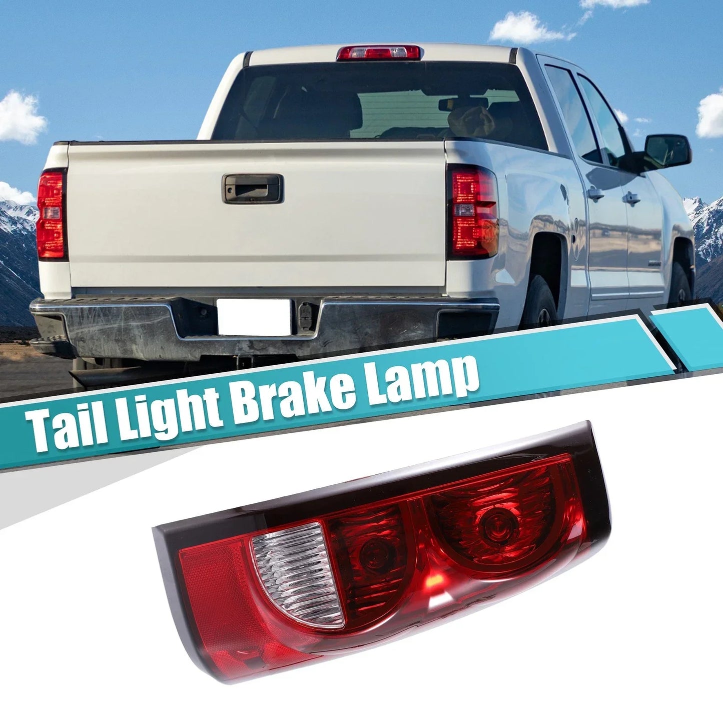 Tail Lights Rear Brake Lamp Right Side for Chevy Silverado (2007-2013)