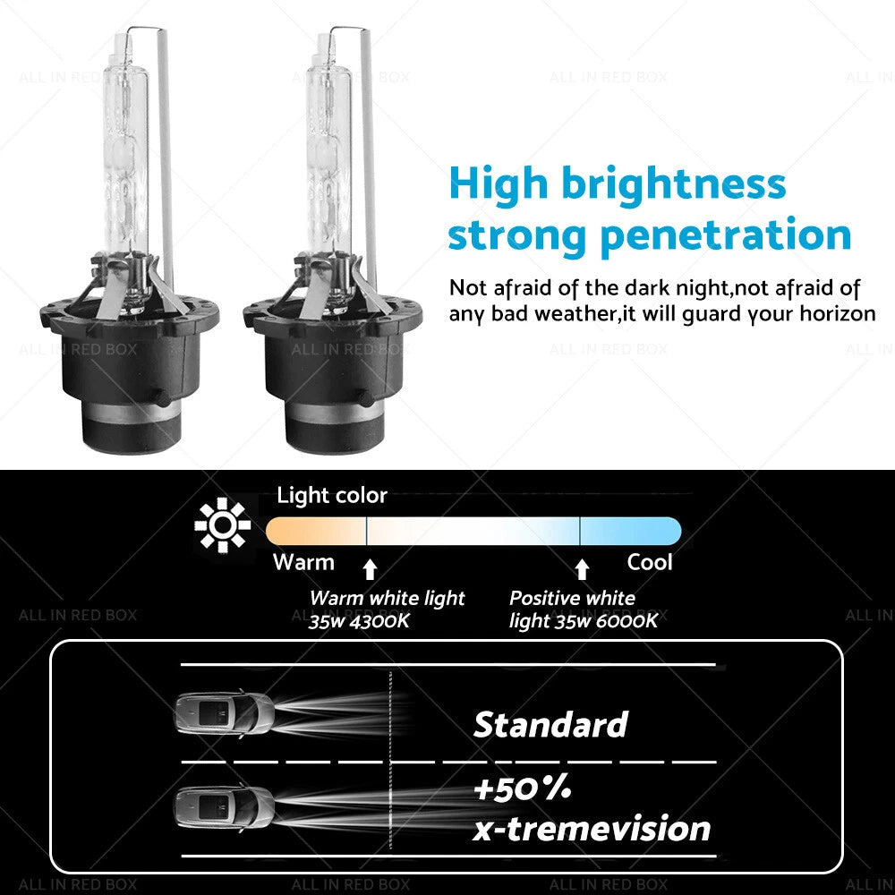 6000K D4S D4R Headlight Bulbs for Lexus Honda Mazda Toyota