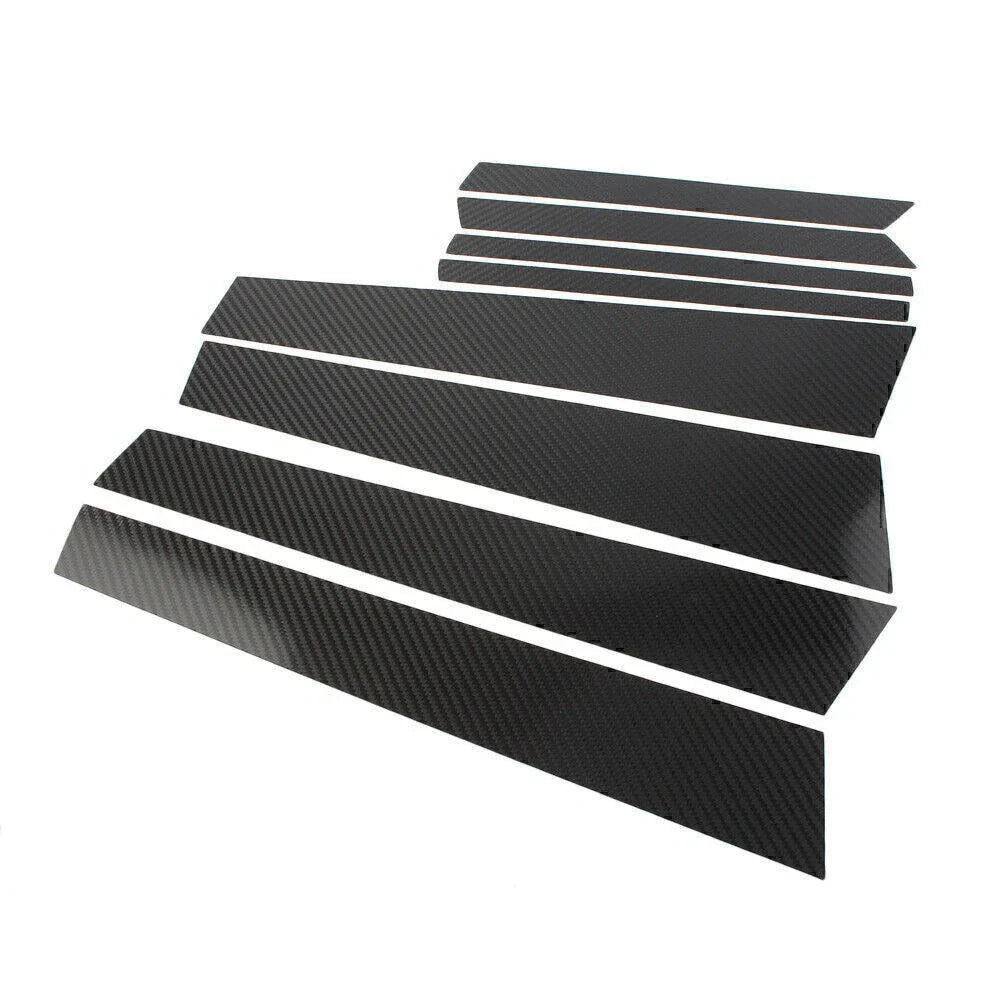 Carbon Fiber B Pillar Trim Covers for BMW E71 X6 2009-2014 (2009-2014)