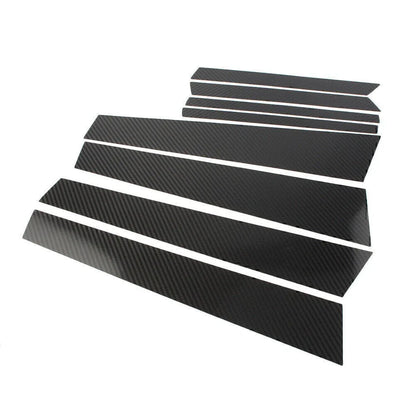 Carbon Fiber B Pillar Trim Covers for BMW E71 X6 2009-2014 (2009-2014)