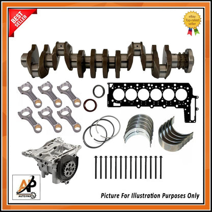 Crankshaft Rebuilt for BMW X3 X4 X5 X6 40D 30D N57 (2008–2018)