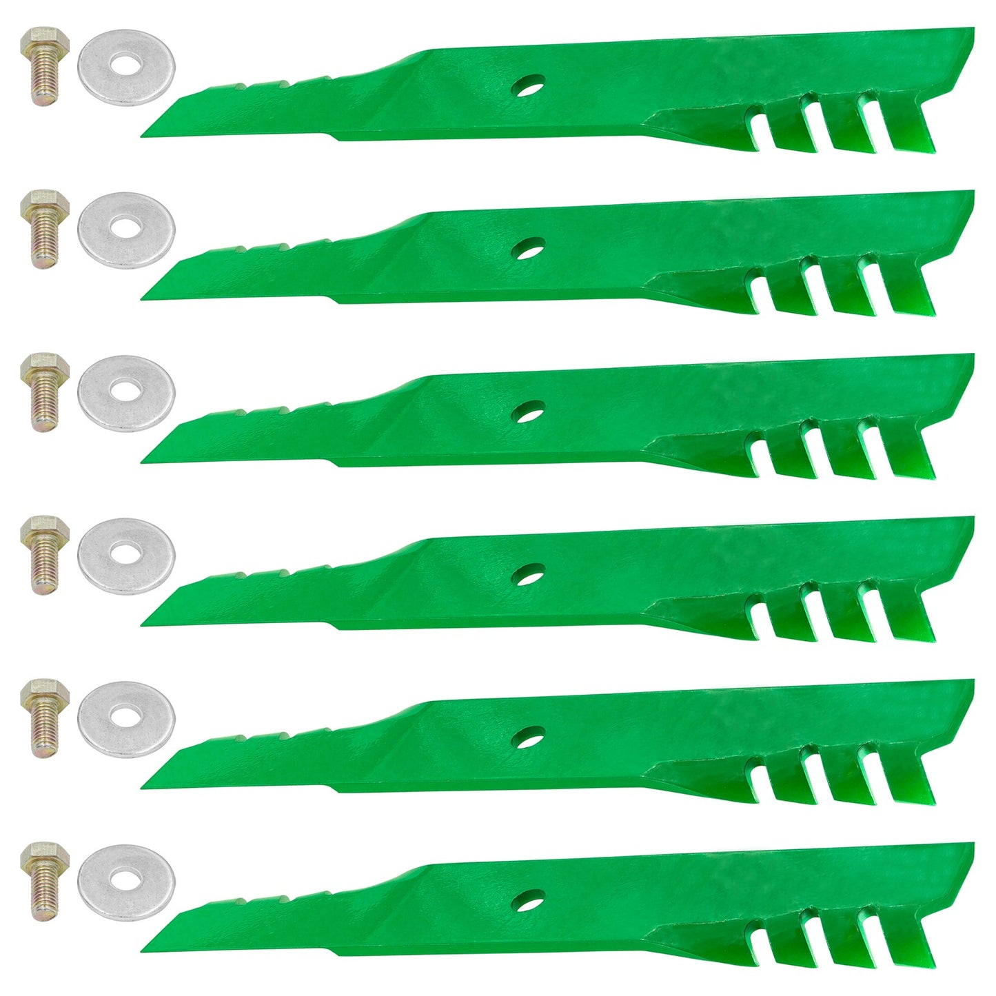 Deck Blade with Bolt 48 Inch Replacement for Hustler FasTrak SD (2014–2016)