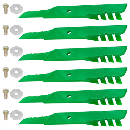 Deck Blade with Bolt 48 Inch Replacement for Hustler FasTrak SD (2014–2016)