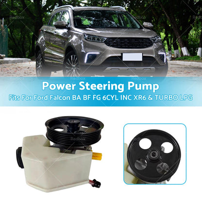 Power Steering Pump for Ford Falcon BA BF FG 6CYL XR6 Turbo LPG (2002-2016)