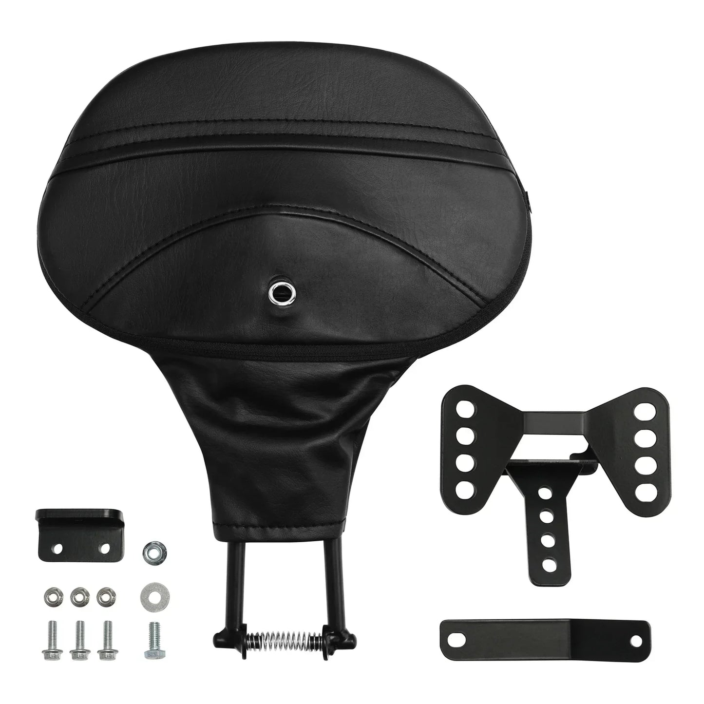 Front Backrest Mount for Harley Touring Models (2009-2023) Black