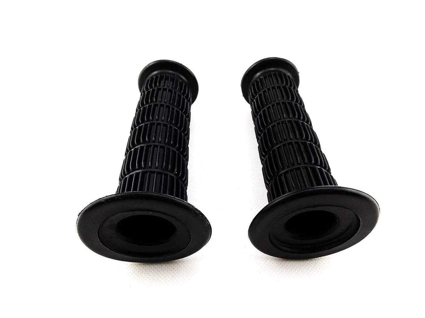 Black Hand Grip Set for Kawasaki KZ400 (1974-1979) - Left & Right Pair
