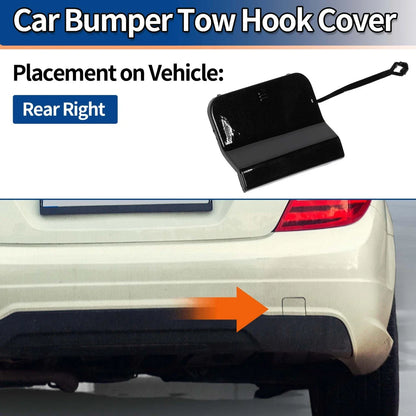 Rear Tow Hook Cover for Mercedes-Benz C-Class W204 AMG (2012-2015)
