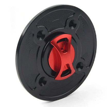 Red CNC Fuel Gas Tank Cap for Kawasaki Ninja 400 650 Z900 Versys 1000