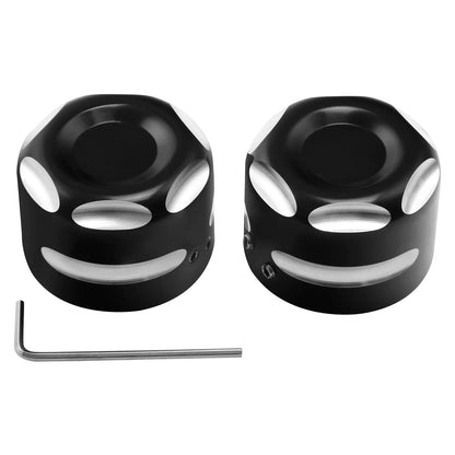 Front Axle Cap Nut Cover for Harley Sportster XL, Softail (2009-2022)