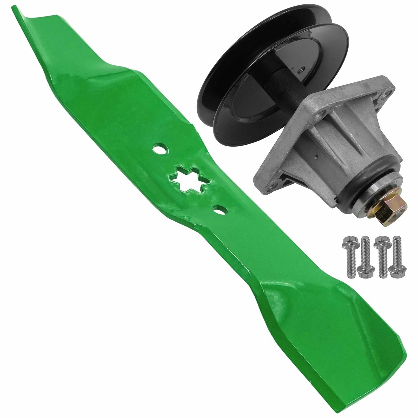 Deck Spindle & Blade Replacement for White Outdoor Q 816H (1980–1990)