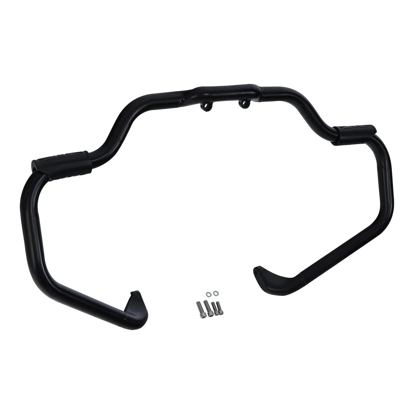 Black/Chrome Mustache Highway Bar for Indian Chief Vintage Chieftain (2014-2025)