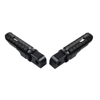 Black Rear Footrest Pegs for Suzuki V-Strom 650 DL650 GSXS1000 (2018-2024)