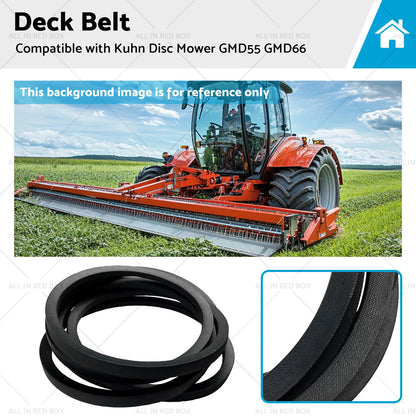 Kevlar Deck Belt for Kuhn Disc Mower GMD55 GMD66