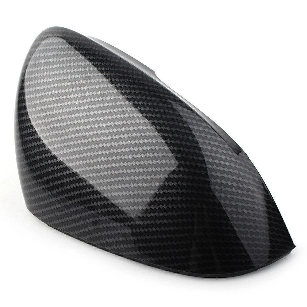 Carbon Fiber Rear Right Side View Mirror Cover for Jaguar XF XFR XJ