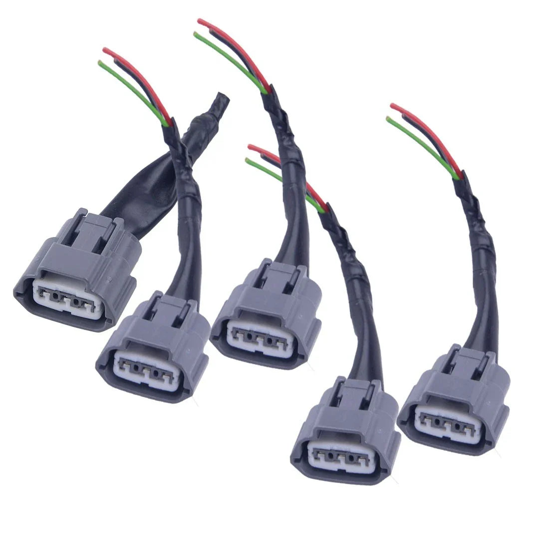 Ignition Coil Connector 5 x Gray for Nissan Sentra, X-Trail (2001-2012)